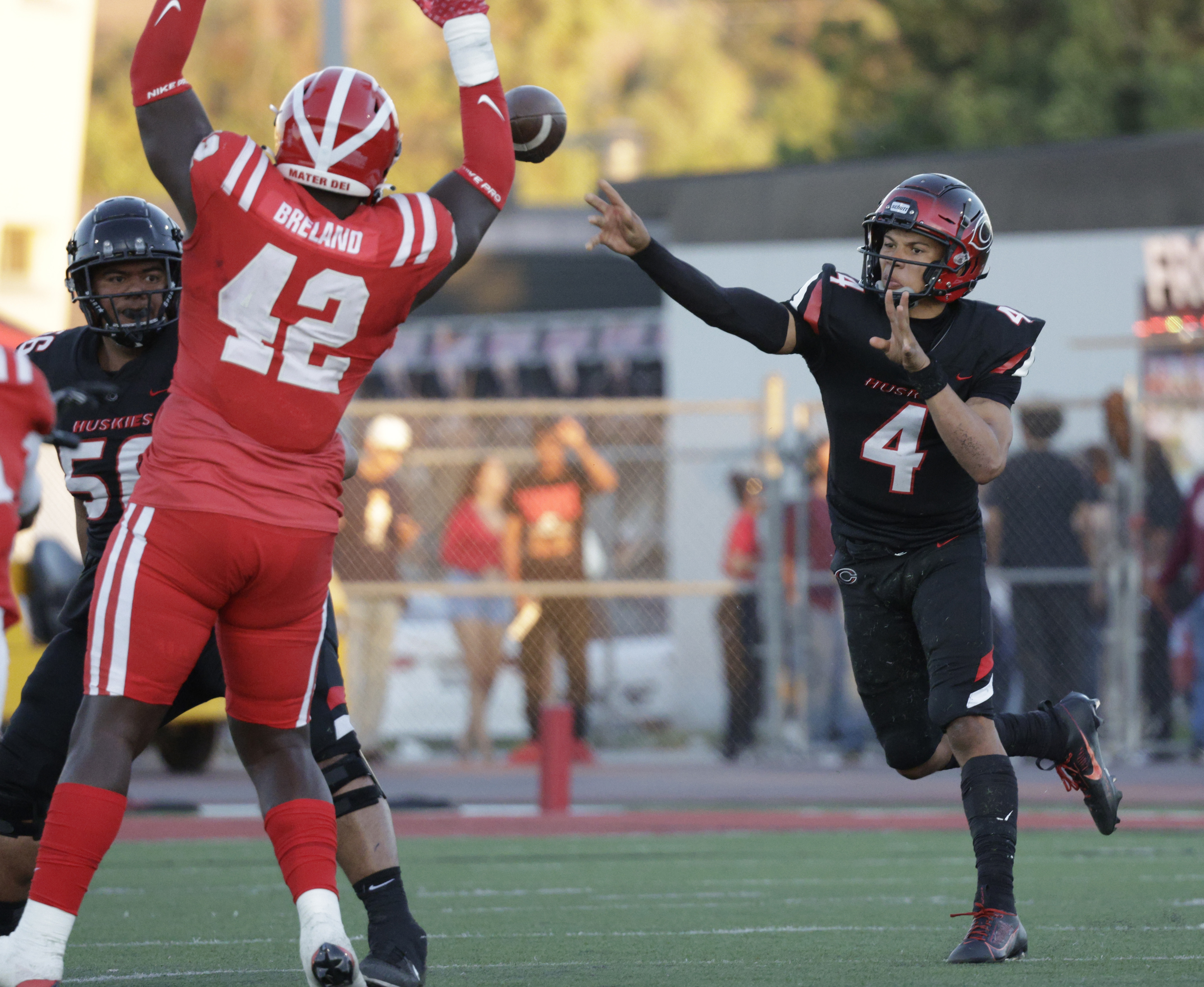 Mater Dei and Corona Centennial high school football