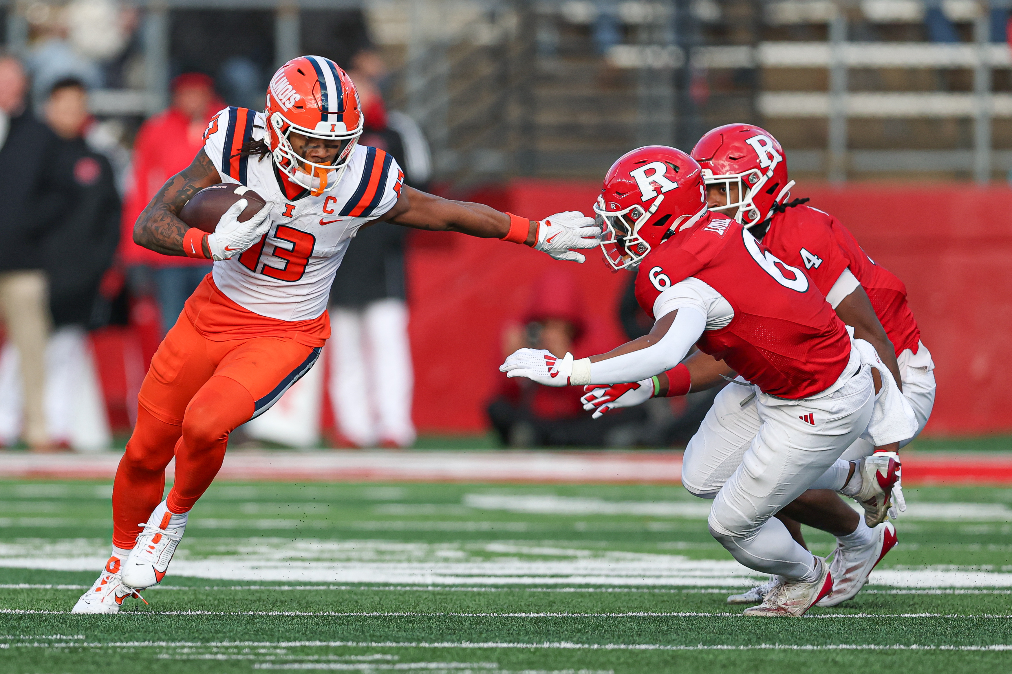NCAA Football: Illinois at Rutgers